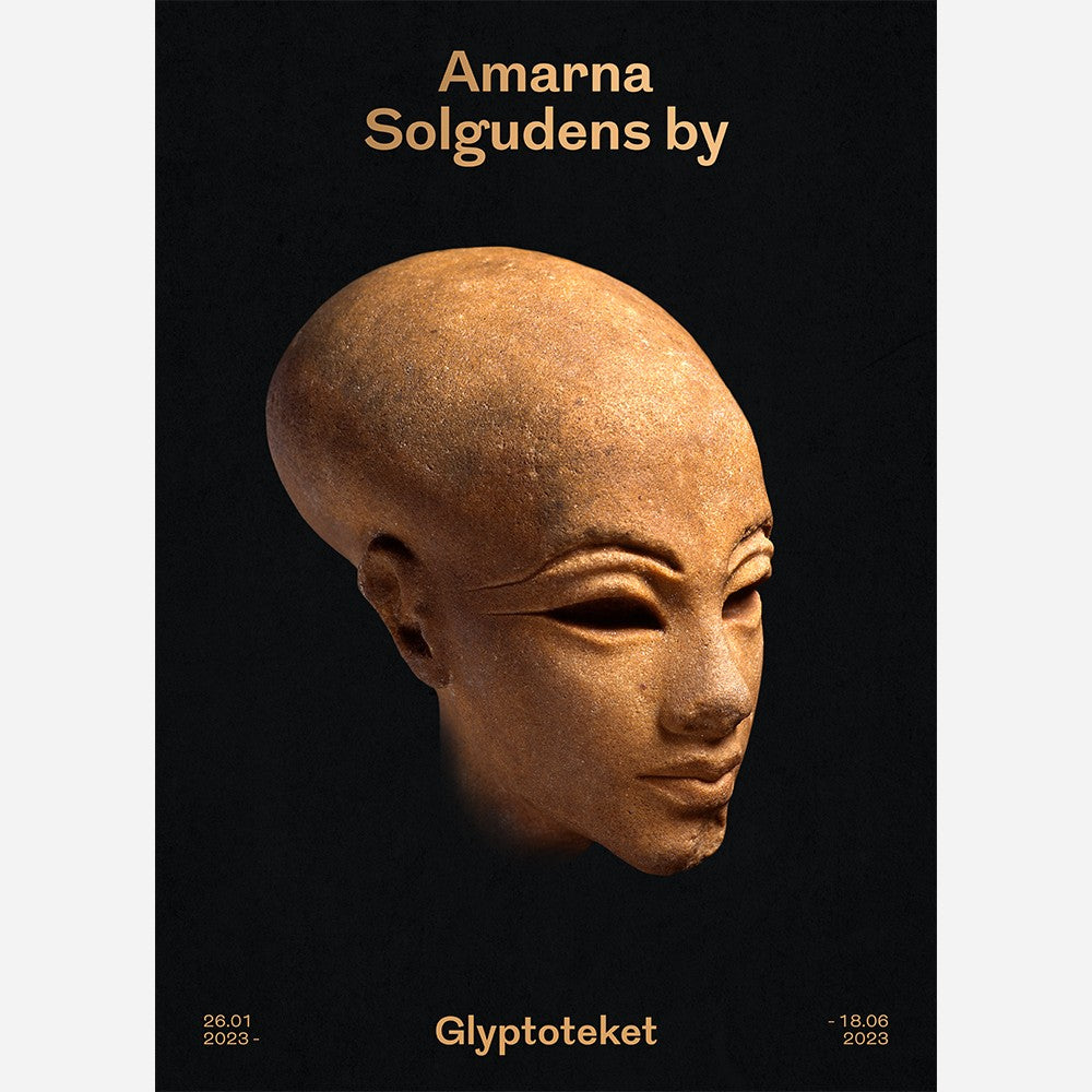 Amarna plakat. Prinsessehoved