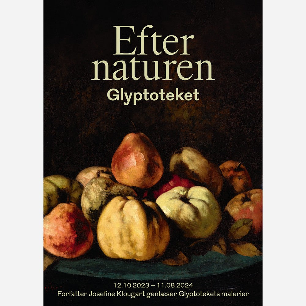 Efter Naturen udstillingsplakat – æbler