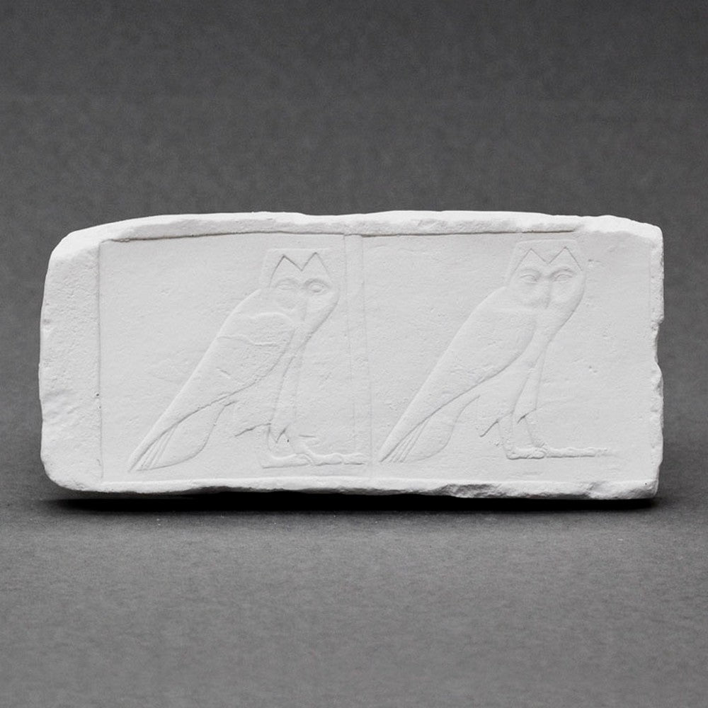 To ugler - gipsafstøbning