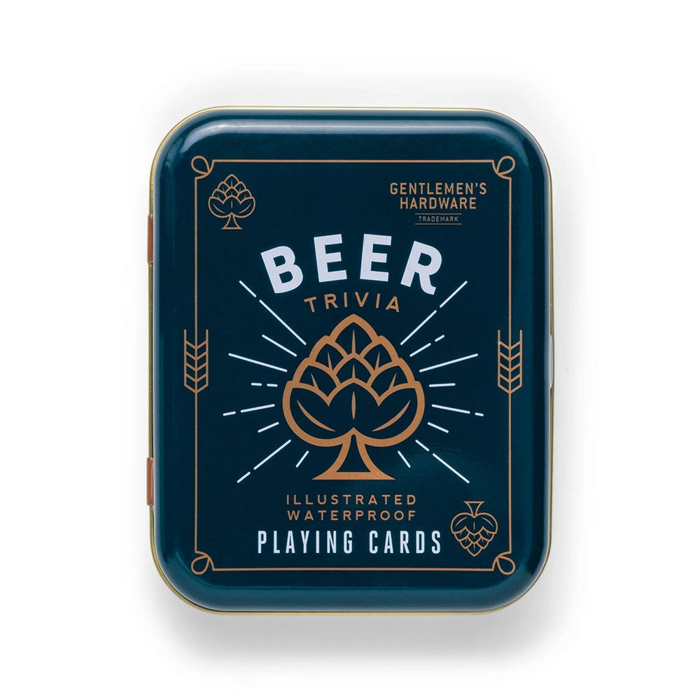 Beer playing cards