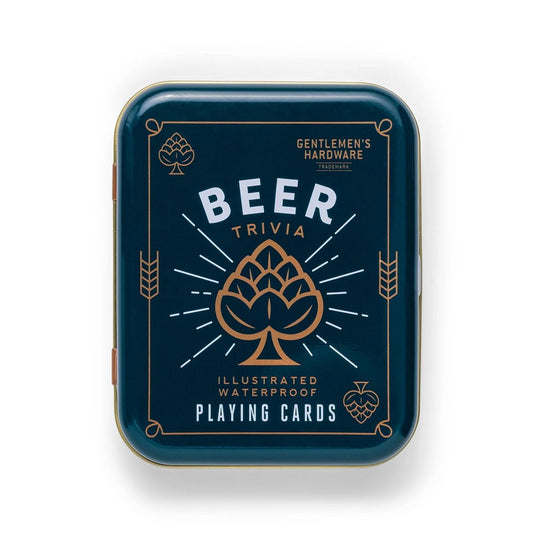 Beer playing cards