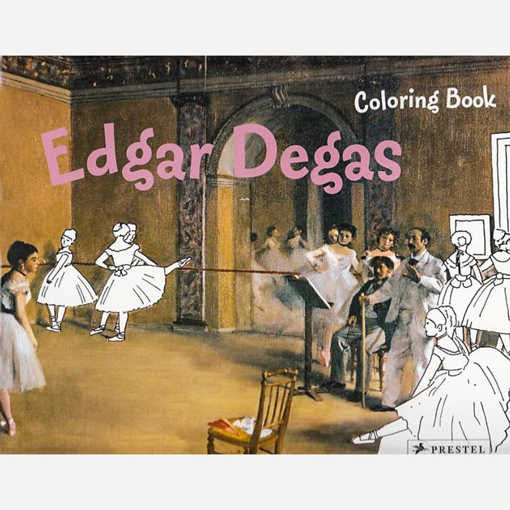 Edgar Degas Coloring Book
