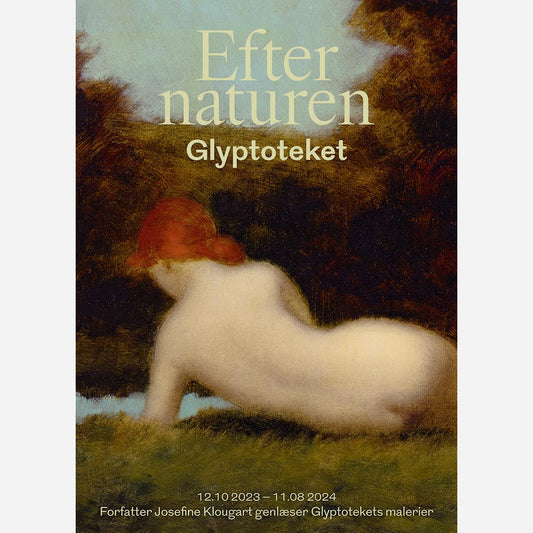 Efter Naturen udstillingsplakat – hvilende nymfe