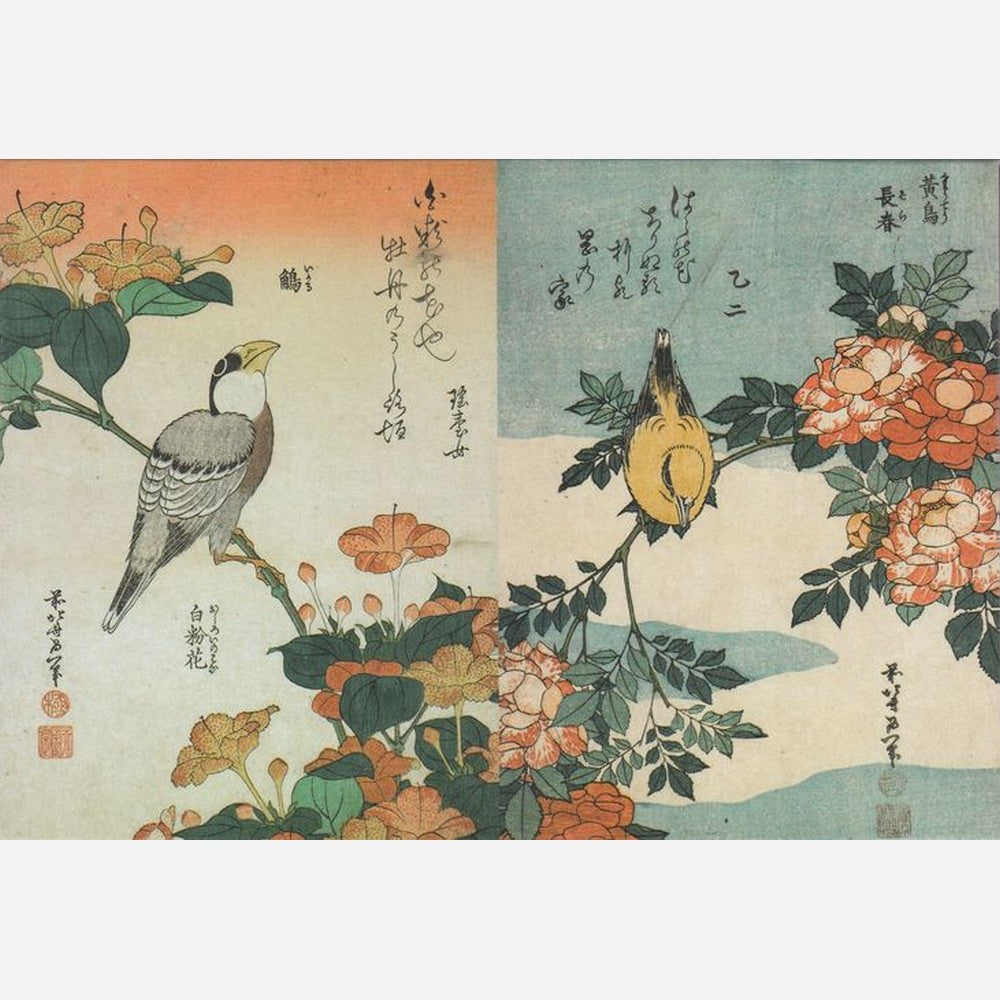 Hokusai dobbeltsidet puslespil - 120 brikker