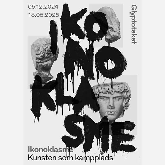 Ikonoklasme udstillingsplakat