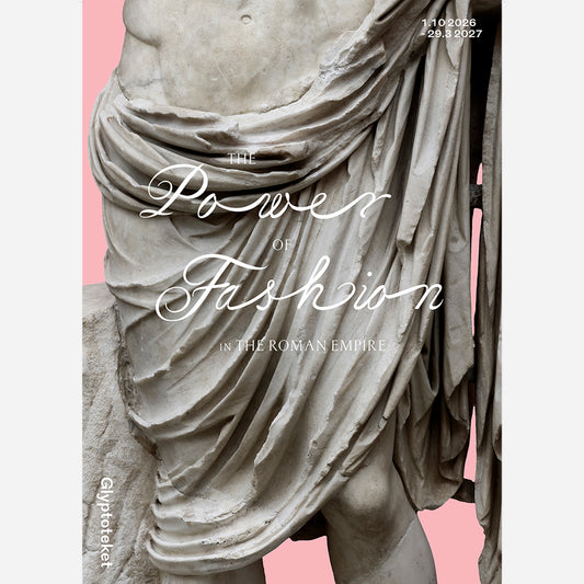 Power of Fashion in the Roman Empire udstillingsplakat