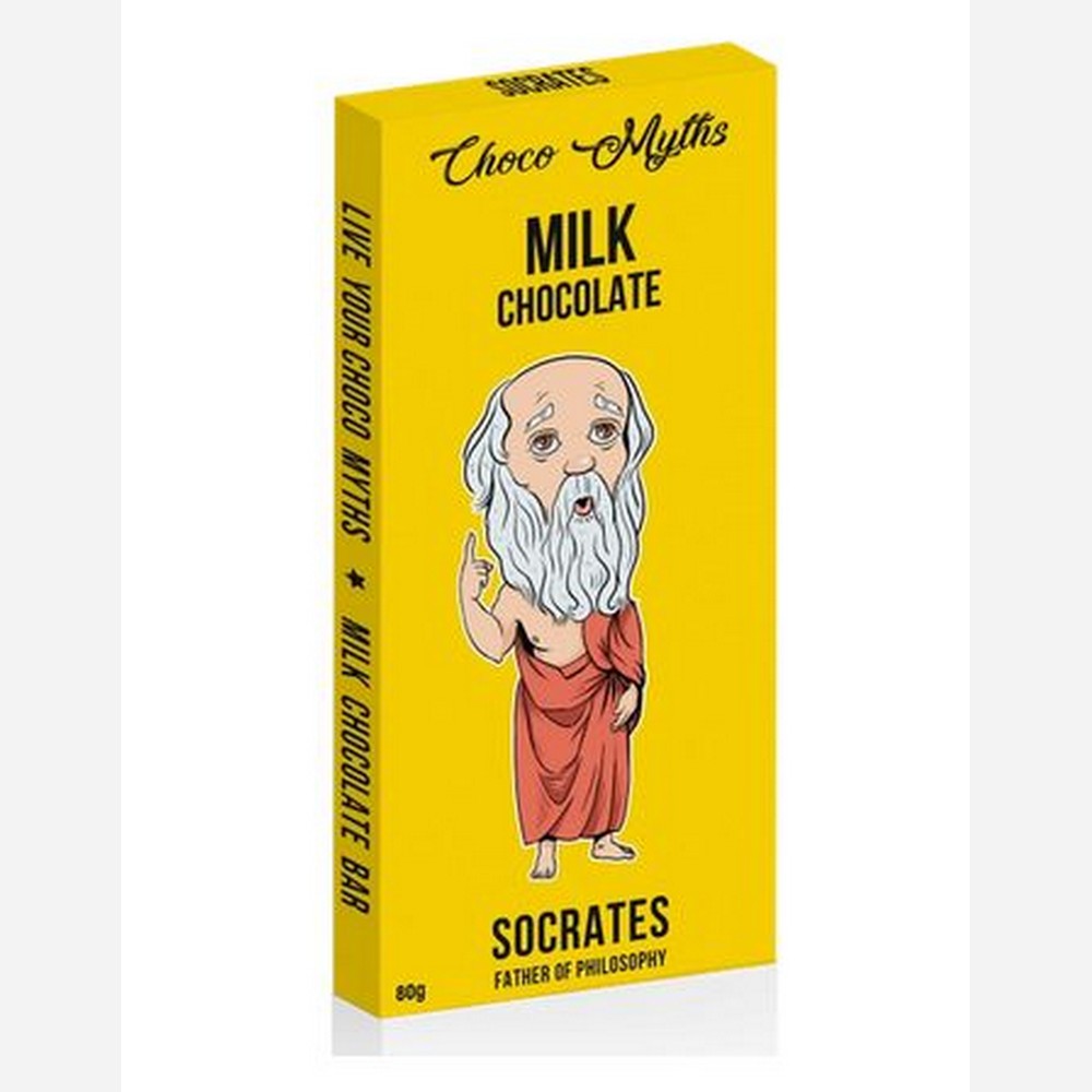 Socrates milk chocolate – Choco Myths