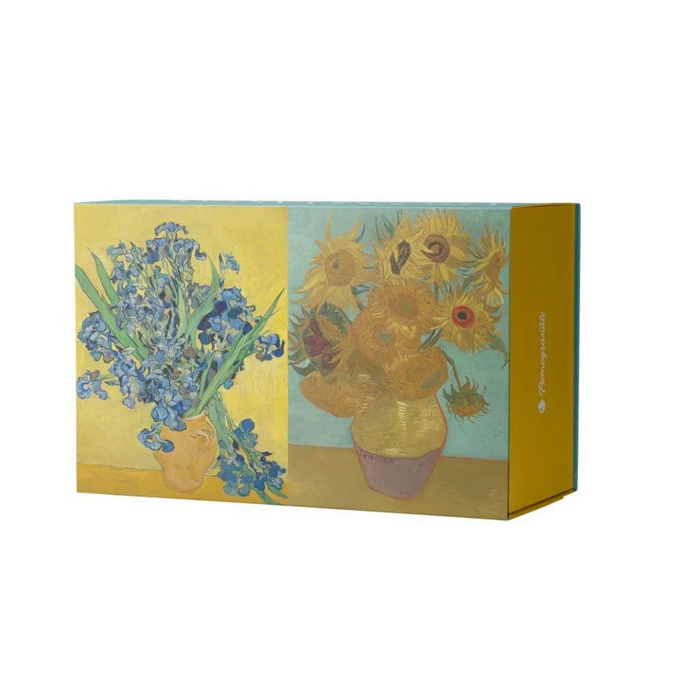 Vincent van Gogh dobbeltsidet puslespil - 120 brikker